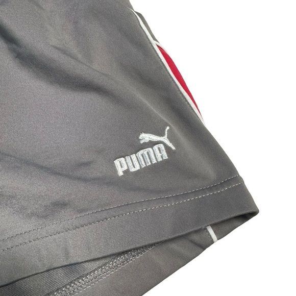 PUMA | Gray & Red Athletic Shorts | Size Small | 0037 - Picture 3 of 7